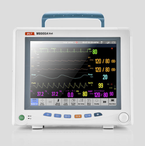 Компактный многопараметрический монитор пациента - M8000A Vet - Guangdong Biolight Meditech - для ЭКГ / CO2 / NIBP