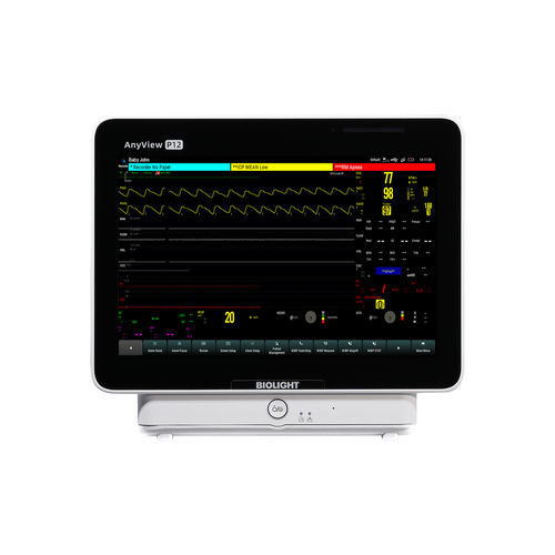 Компактный монитор пациента - P12 - Guangdong Biolight Meditech - для ЭКГ / RESP / SpO2
