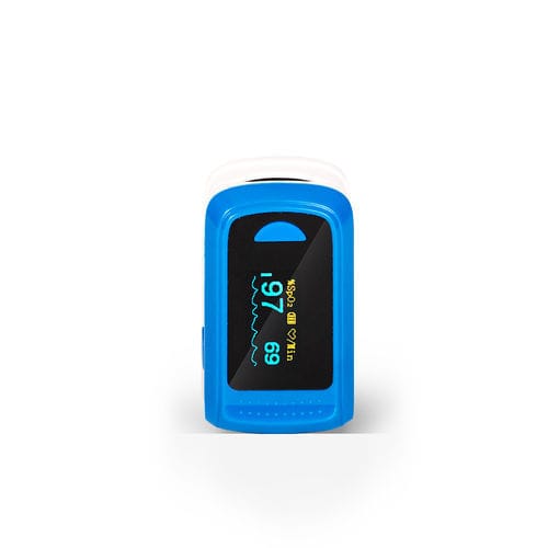 Пальцевый пульсоксиметр - M70C - Guangdong Biolight Meditech - bluetooth / с ОСД / синий