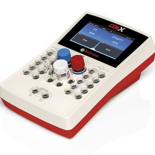 Полуавтоматический анализатор коагуляции - COAX | 85001 | 85002 | 85004 - BioSystems S.A. - 4 канала / 2 канала / 1 канал