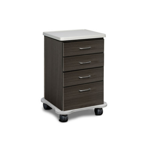 Шкаф для больниц - 4940-C - Clinton Industries - с выдвижным ящиком / из металла / серый
