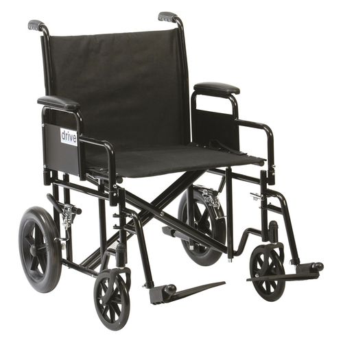 Кресло для транспортировки пациентов для интерьера - BTR22BLK - Drive DeVilbiss Europe - для улицы / на роликах / складное