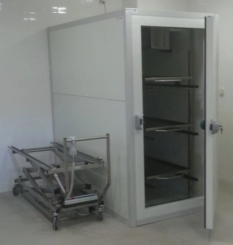 Ячейка для трупа для носилок для трупов - EIHF-ISOFROID - 3 тела / с фронтальной загрузкой / 1 дверца
