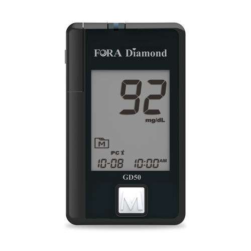 Глюкометр GDH-FAD - Diamond GD50 - ForaCare Suisse AG - для больниц / гематокрит / без кода