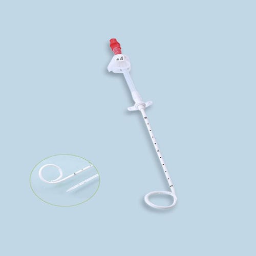Катетер для дренирования плевральной полости - Guangdong Baihe Medical Technology - для торакальной зоны / 6 FR / 8 FR