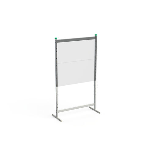 Мобильный защитный экран - 446 series - H+H SYSTEM GmbH - переносной / из алюминия
