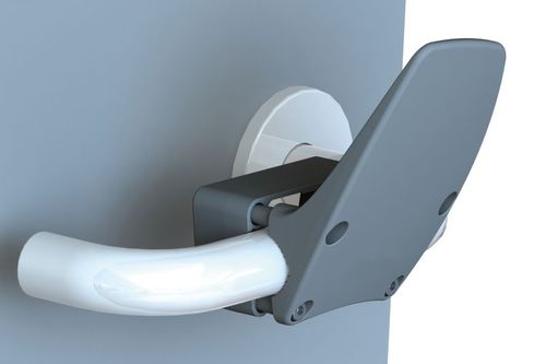 Рукоятка для дверей для больниц - 44350 - H+H SYSTEM GmbH - для двери для лаборатории / из нержавеющей стали / из полиамида