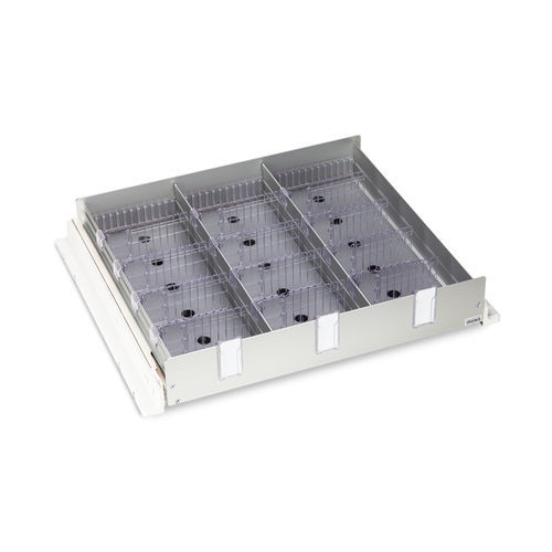 Выдвижной ящик для медикамента - AluCool® - H+H SYSTEM GmbH - для аптеки / для хранения / для холодильника