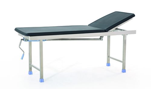 Ручной диагностический стол - B-40 - Hebei Pukang Medical Instruments - с регулируемой спинкой / 2 секции / зеленый