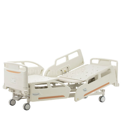Кровать для больниц - B-6(A1) - Hebei Pukang Medical Instruments - ручная / на роликах / 4 секции