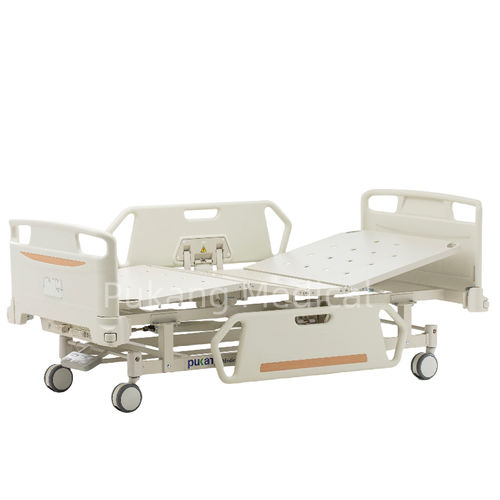 Кровать для больниц - B-6(C3) - Hebei Pukang Medical Instruments - ручная / на роликах / 2 секции