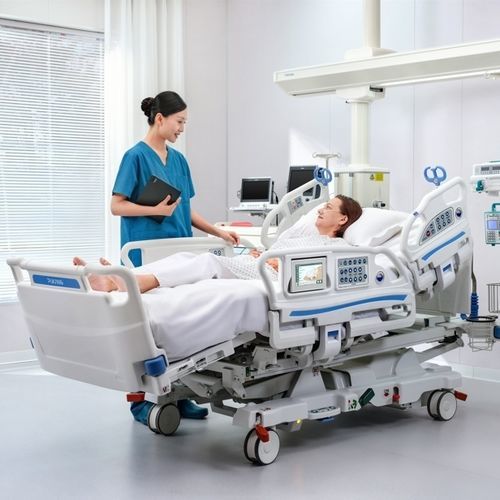Медицинская кровать - DA-91 - Hebei Pukang Medical Instruments - для интенсивной терапии / электрическая / Тренделенбург