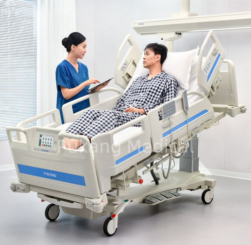 Кровать для больниц - DA-7 - Hebei Pukang Medical Instruments - электрическая / с регулируемой высотой / Тренделенбург