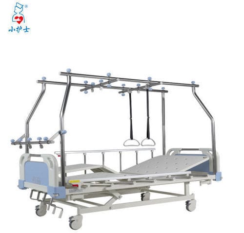 Кровать для больниц - C-4 - Hebei Pukang Medical Instruments - медицинская / ручная / с фиксированной высотой