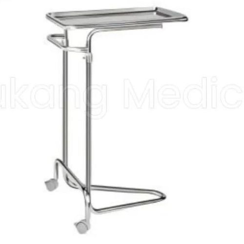 Стол Мейо на колесиках - F-82 - Hebei Pukang Medical Instruments - из нержавеющей стали