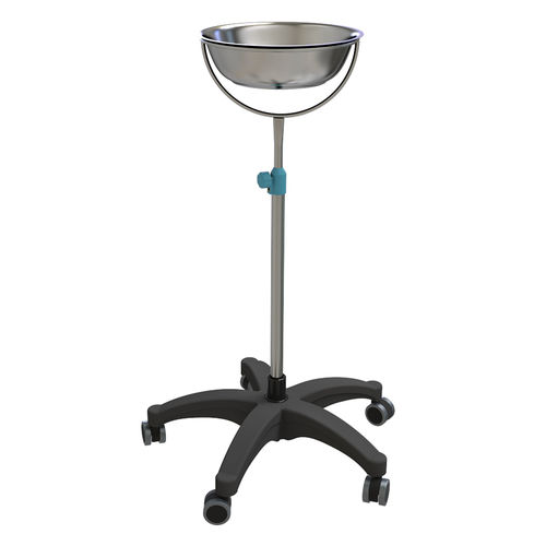 Грязная тележка с мешками - SKH041(5) - Jiangsu Saikang Medical Equipment - с лотком / из нержавеющей стали