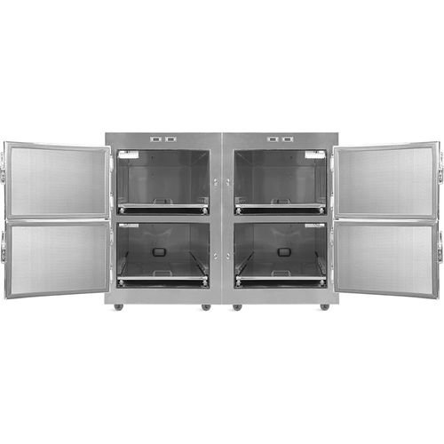 Ячейка для трупа 4 тела - SKB-7A004 - Jiangsu Saikang Medical Equipment - для носилок для трупов / с фронтальной загрузкой / для временного хранения