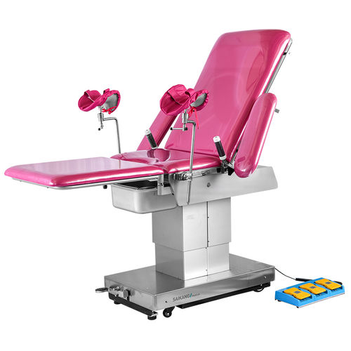 Гинекологический диагностический стол - A99-1 - Jiangsu Saikang Medical Equipment - электрический / с регулируемой высотой / эргономичный