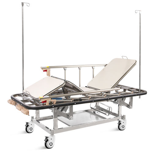 Тележка-каталка перекладчик пациента - SKB037(C)  - Jiangsu Saikang Medical Equipment - для неотложной помощи / для трансфера пациента / ручная
