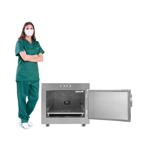 Ячейка для трупа с фронтальной загрузкой - SKB-7A001 - Jiangsu Saikang Medical Equipment - для носилок для трупов / 1 тело / для временного хранения