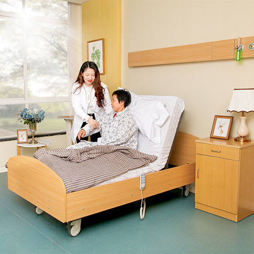 Медицинская кровать - H6k - Jiangsu Saikang Medical Equipment - для обслуживания пациентов на дому / для стационаров / электрическая
