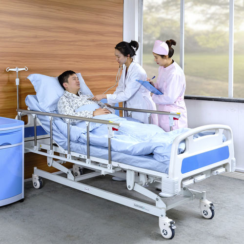 Кровать для больниц - A3k - Jiangsu Saikang Medical Equipment - для стационаров / для интенсивной терапии / ручная