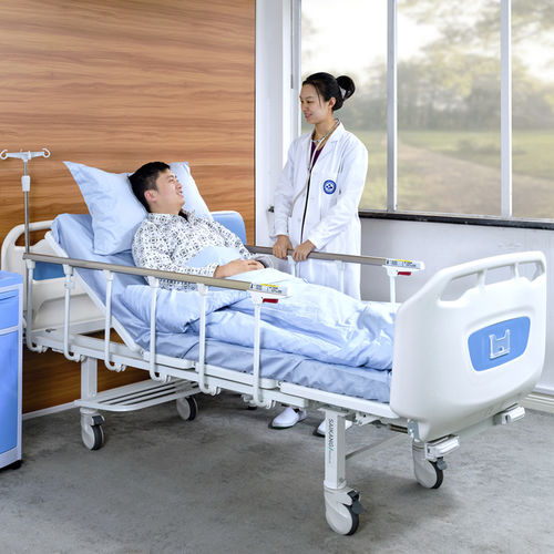 Кровать для больниц - D2w - Jiangsu Saikang Medical Equipment - для стационаров / для интенсивной терапии / ручная