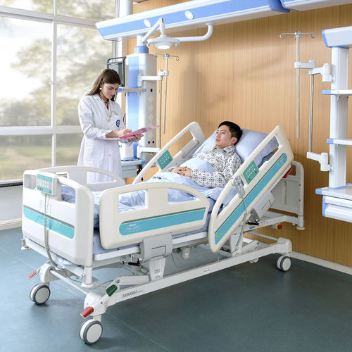 Кровать для интенсивной терапии - Y8t - Jiangsu Saikang Medical Equipment - для стационаров / электрическая / с регулируемой высотой