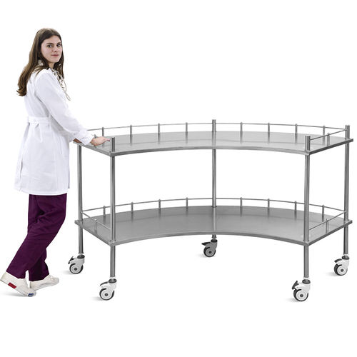 Медицинская тележка - SKH005 - Jiangsu Saikang Medical Equipment - для инструментов / для лекарств / для медицинских приборов