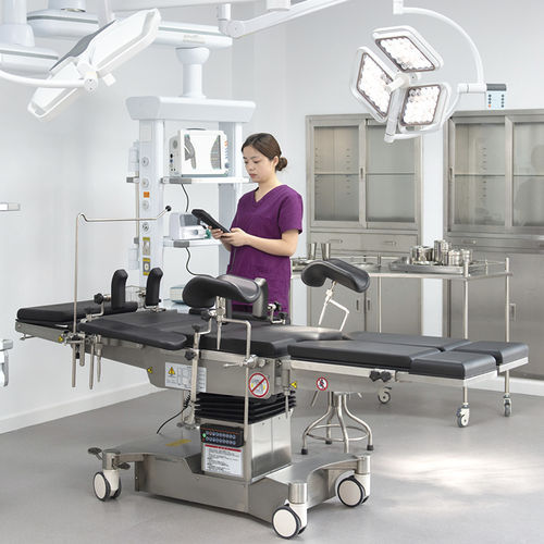 Универсальный операционный стол - A302 - Jiangsu Saikang Medical Equipment - для гинекологии / электрический / подъемный