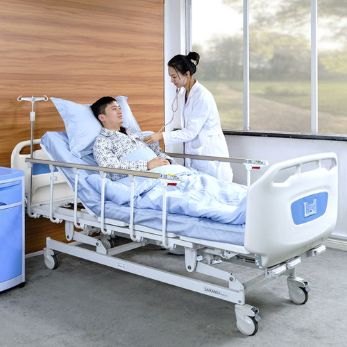 Кровать для больниц - D3w - Jiangsu Saikang Medical Equipment - медицинская / для обслуживания пациентов на дому / для стационаров