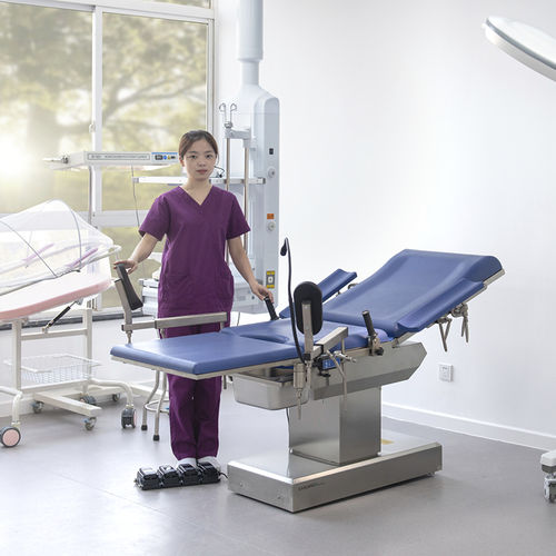 Гинекологический диагностический стол - A99-13 - Jiangsu Saikang Medical Equipment - электрический / с регулируемой высотой / Тренделенбург