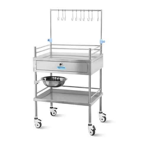 Медицинская тележка - SKH032 - Jiangsu Saikang Medical Equipment - для инструментов / для медицинских приборов / для лекарств