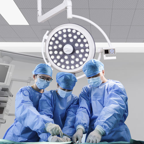 Потолочный хирургический светильник - SK-LLD7050A - Jiangsu Saikang Medical Equipment - светодиодный / галогенный / для стоматологии