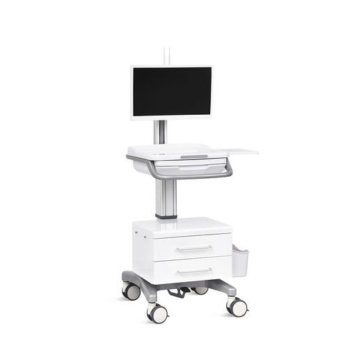 Компьютерная тумба для распределения лекарств - SKR-R02 - Jiangsu Saikang Medical Equipment - для цифрового планшета / приспособления / с выдвижным ящиком