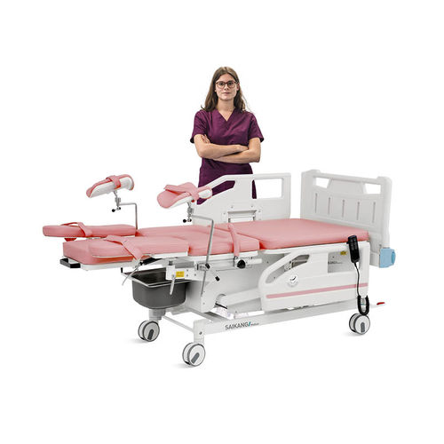 Электрическое кресло для родов - A98-4 - Jiangsu Saikang Medical Equipment - на колесиках