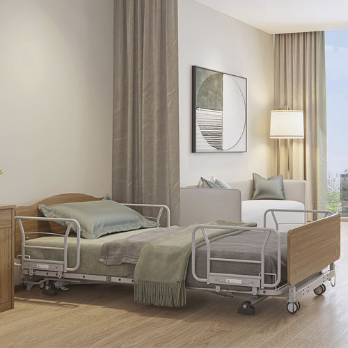 Кровать для обслуживания пациентов на дому - HB422 - Jiangsu Saikang Medical Equipment - для стационаров / электрическая / гериатрическая