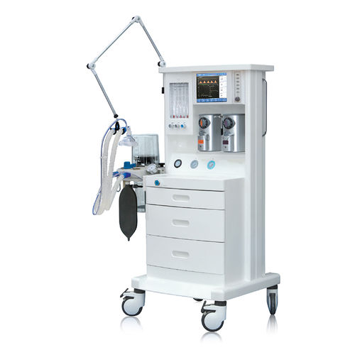 Установка для анестезии на тележке - SK-EH206 - Jiangsu Saikang Medical Equipment - с респираторным мониторингом / с вентилятором