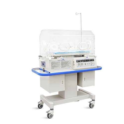 Транспортный неонатальный инкубатор - SK-N211 - Jiangsu Saikang Medical Equipment - на роликах / с регулируемой высотой / с монитором