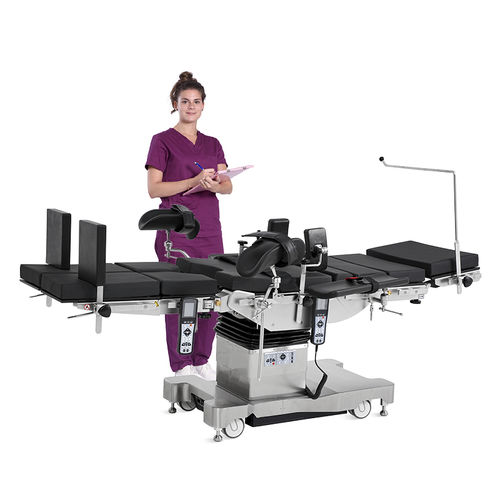 Универсальный операционный стол - A100-4B - Jiangsu Saikang Medical Equipment - электрический / подъемный / передвижной