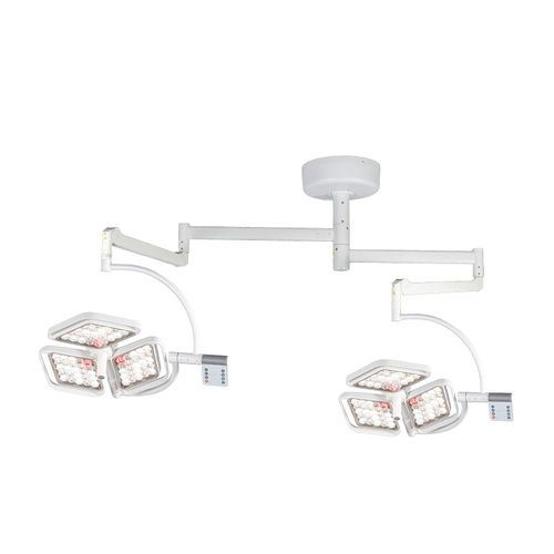 Потолочный хирургический светильник - SK-LLD0303D - Jiangsu Saikang Medical Equipment - светодиодный / для стоматологии / 2 штатива