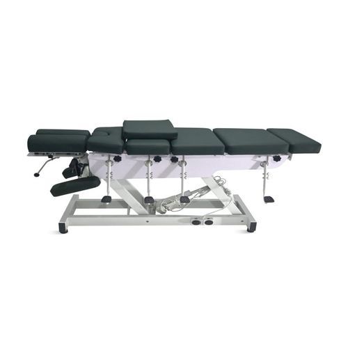 Электрический стол для хиропрактики - SK-PB021 - Jiangsu Saikang Medical Equipment - с подголовником / с регулируемой высотой спинки / с откидной спинкой