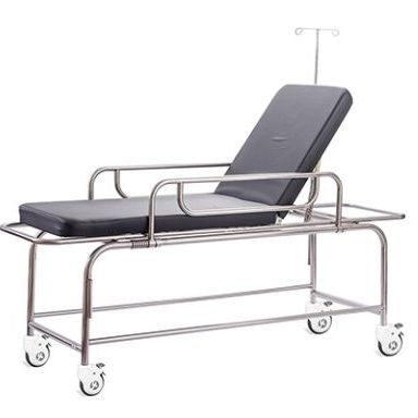Транспортная тележка-каталка - SKB037(B) - Jiangsu Saikang Medical Equipment - перекладчик пациента / ручная / складная