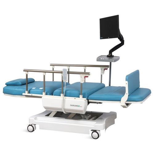 Электрическое кресло для гемодиализа - SKE-188A - Jiangsu Saikang Medical Equipment - эргономичное / с регулируемой высотой / с регулируемой спинкой