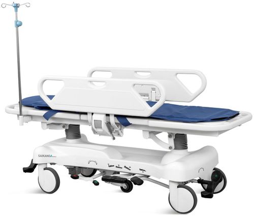 Транспортная тележка-каталка - SKB041-2 - Jiangsu Saikang Medical Equipment - для неотложной помощи / перекладчик пациента / гидравлическая