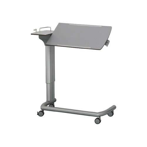 Прикроватный столик на роликах - YFT-012 - Jiangsu Yongfa Medical Equipment Technology - с регулируемой высотой / наклонный