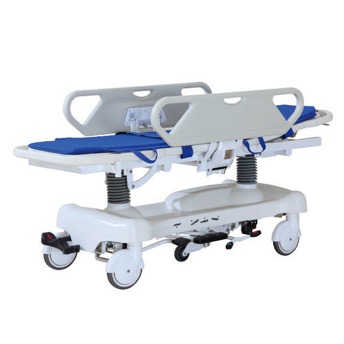 Транспортная тележка-каталка - YFTC-Y3A - Jiangsu Yongfa Medical Equipment Technology - гидравлическая / с регулируемой высотой / с регулируемой спинкой