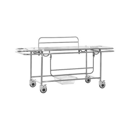 Транспортная тележка-каталка - YFTC-J2A(V) - Jiangsu Yongfa Medical Equipment Technology - ручная / с боковыми ограждениями / со штативом для внутривенных вливаний