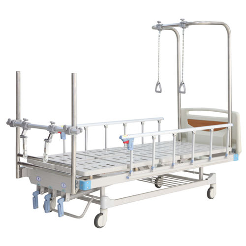 Кровать для больниц - YFG261K - Jiangsu Yongfa Medical Equipment Technology - ручная / с фиксированной высотой / на роликах