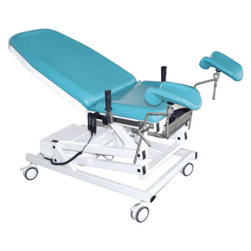 Гинекологический диагностический стол - YFDC-LT-E1(II) - Jiangsu Yongfa Medical Equipment Technology - электрический / с регулируемой высотой / складной